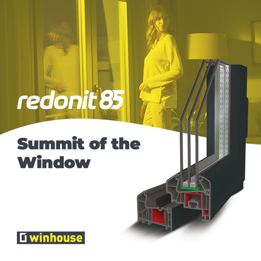 winhousetr's tweet image. With its 7-chamber design, Class A Wall Thickness and 3-seal system, Redonit 85 provides both superior insulation against the harsh winter winds and high energy savings, even on high floors.

#Winhouse #Redonit85 #pvcwindow