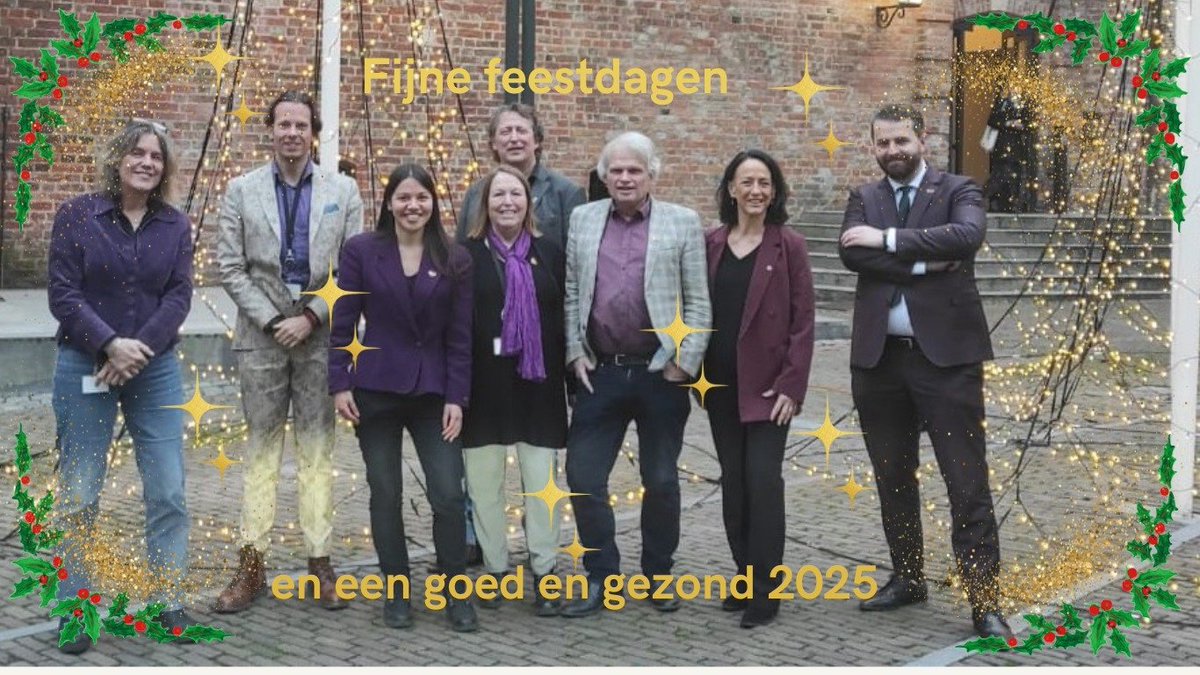 De fractie van PvdA -GroenLinks wenst iedereen fijne feestdagen en een goed en gezond 2025.