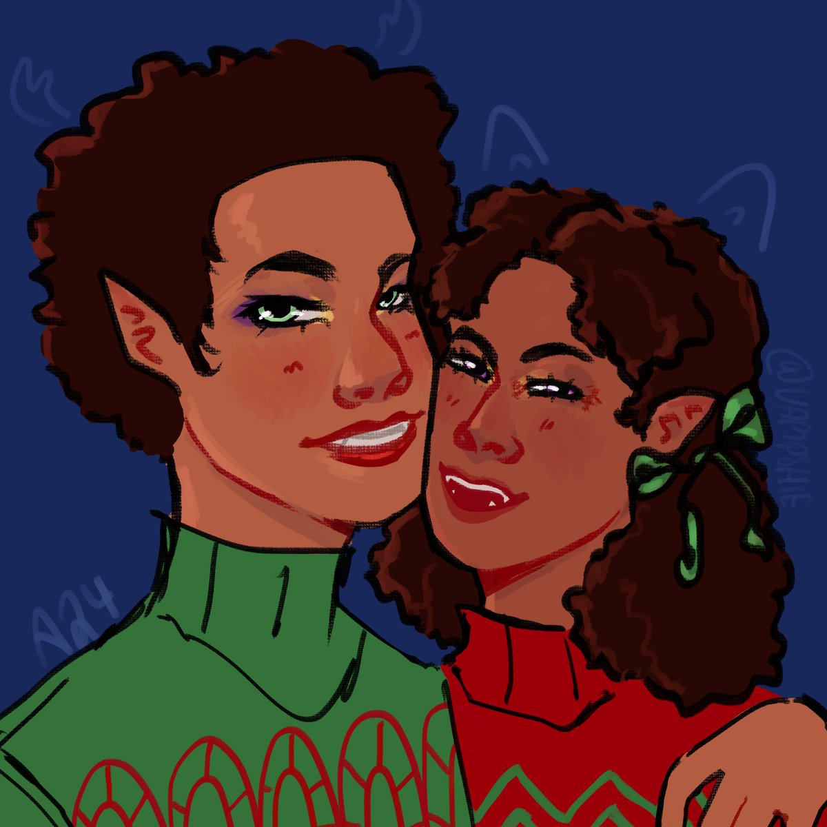 vampshie's tweet image. baby all i want for christmas is you #iwtvfanart #claudia #ldpdl