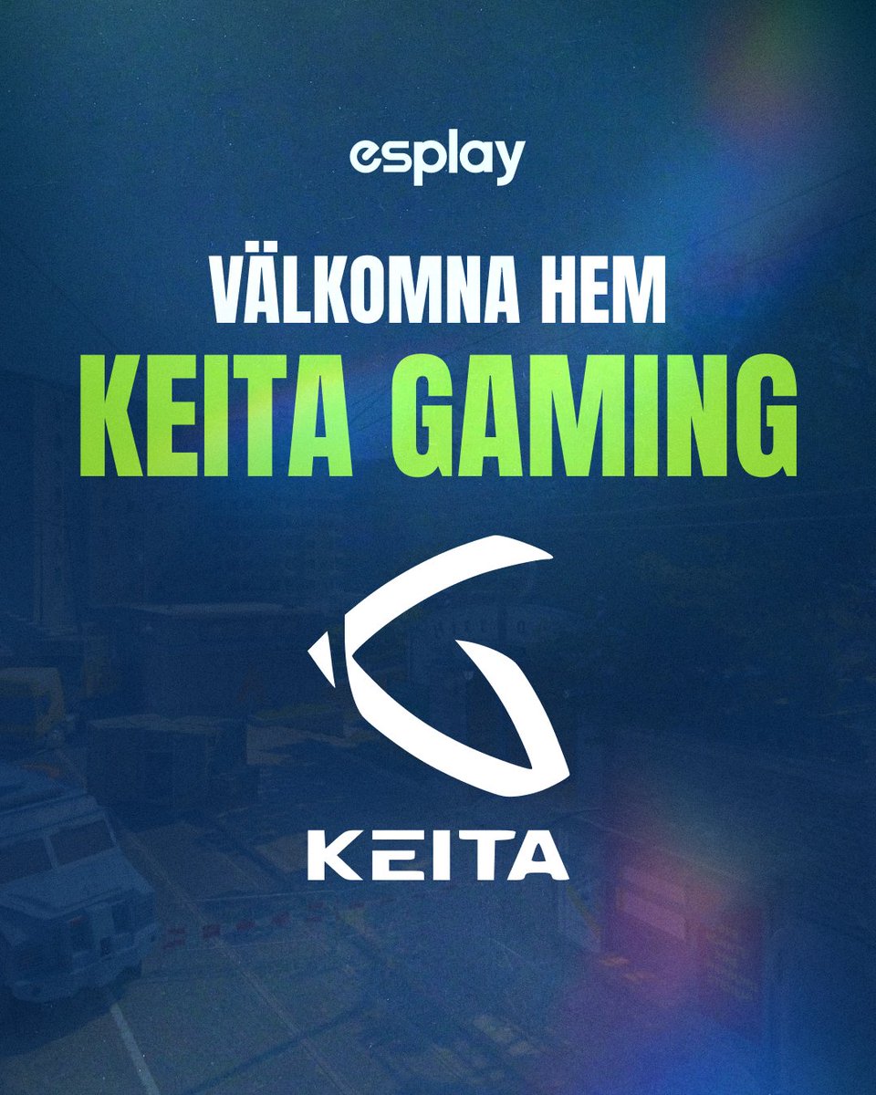 Esplay (@esplaycom) on Twitter photo VĂLKOMNA HEM <a href="/KeitaEsports/">Keita-Gaming</a> đĄ
Keita har varit med och bidragit till det svenska CS-community:t sedan otroliga 2013. Nu har vi Ă€ran att fĂ„ vĂ€lkomna Keita hem till Esplay. đ€
Redan nu under julen kommer det dyka upp en hel drös med turneringar du och dina kompisar kan vara med i! VĂLKOMNA HEM <a href="/KeitaEsports/">Keita-Gaming</a> đĄ
Keita har varit med och bidragit till det svenska CS-community:t sedan otroliga 2013. Nu har vi Ă€ran att fĂ„ vĂ€lkomna Keita hem till Esplay. đ€
Redan nu under julen kommer det dyka upp en hel drös med turneringar du och dina kompisar kan vara med i!