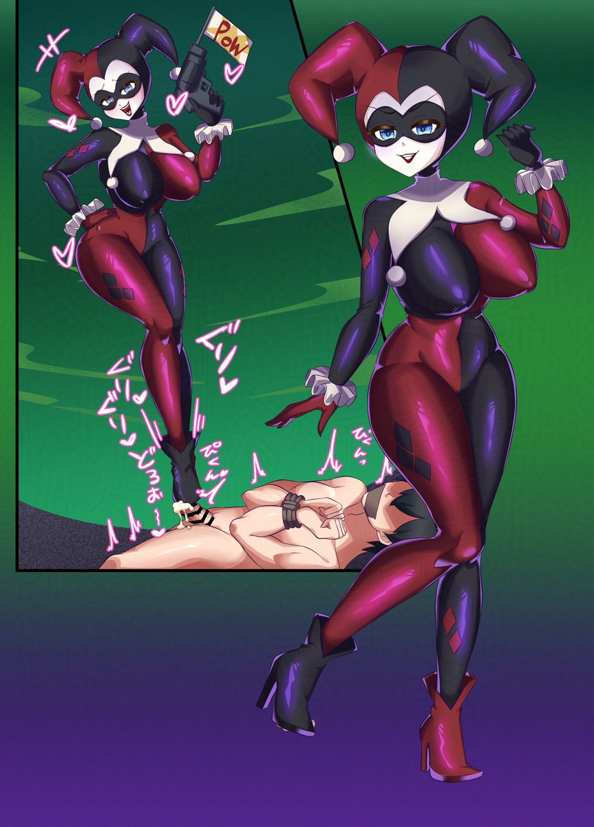 【R18/NSFW】よその子洗脳&悪堕ちピエロ化(ハーレイクイン化)(2/3) 