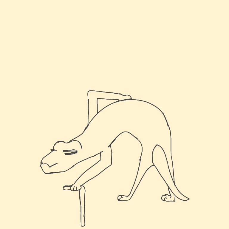 WatashiGazza's tweet photo. day 19 of drawing a gecko everyday till i can draw anime tiddies instead

sat like shrimp yesterday and now my back hurts https://t.co/6M9pNof6Ta