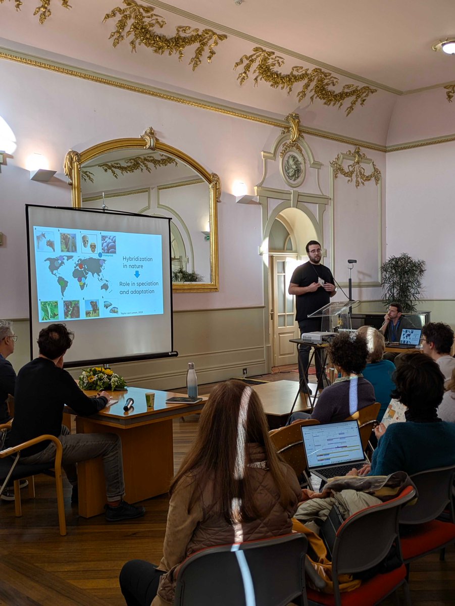 Evolutionary Genomics and Bioinformatics (@evogenbioinf) on Twitter photo Yesterday, at <a href="/enbe_pt/">XX ENBE</a>, our Msc student <a href="/_efaustino/">Estêvão Faustino</a> present his recent work on hybridization in Iberian chubs.
<a href="/CE3CResearch/">CE3C</a>
<a href="/cienciasulisboa/">CIÊNCIAS ULisboa</a> Yesterday, at <a href="/enbe_pt/">XX ENBE</a>, our Msc student <a href="/_efaustino/">Estêvão Faustino</a> present his recent work on hybridization in Iberian chubs.
<a href="/CE3CResearch/">CE3C</a>
<a href="/cienciasulisboa/">CIÊNCIAS ULisboa</a>