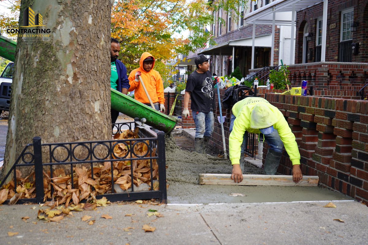 htcrcorp's tweet image. Ensuring safety and enhancing the aesthetic appeal of our community is our top priority. Thank you for trusting us with your contracting needs!

#hitechcontracting #Restoration #ParkSlope #Brooklyn #Sidewalks #ConcreteWork #CommunitySafety #NYCConstruction #QualityService