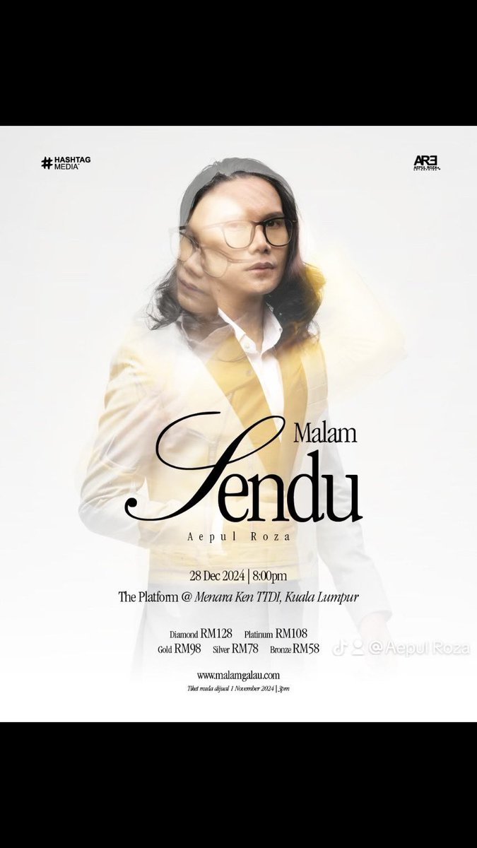 Kita jumpa next week lah okay? 
28 Disember, The Platform, Menara Ken TTDI. 
Tiket ada sikit lagi tu. 

Malamgalau.com