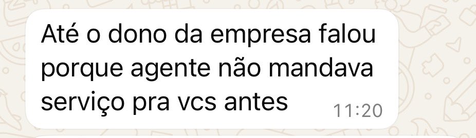 É por essas e outras que eu não me vejo ganhando menos de 30k por mês até 2030. 

A mais de oito anos fazendo parecer fácil.