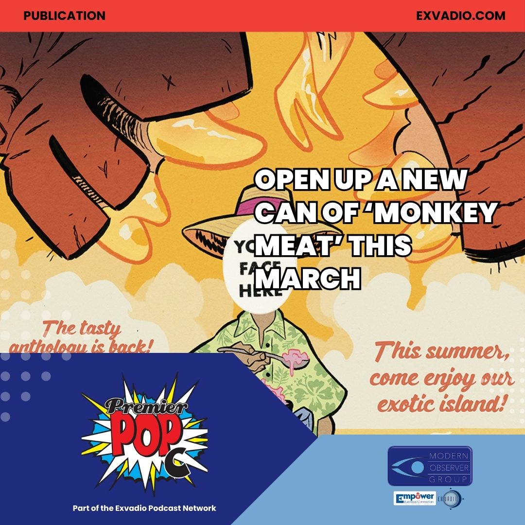 PremierPopC's tweet photo. Open Up A New Can Of ‘Monkey Meat’ This March
https://t.co/QyO0hrjG8W

#comics #comicbooks #ImageComics #MonkeyMeat #JuniBa https://t.co/TlNDhoIpvF