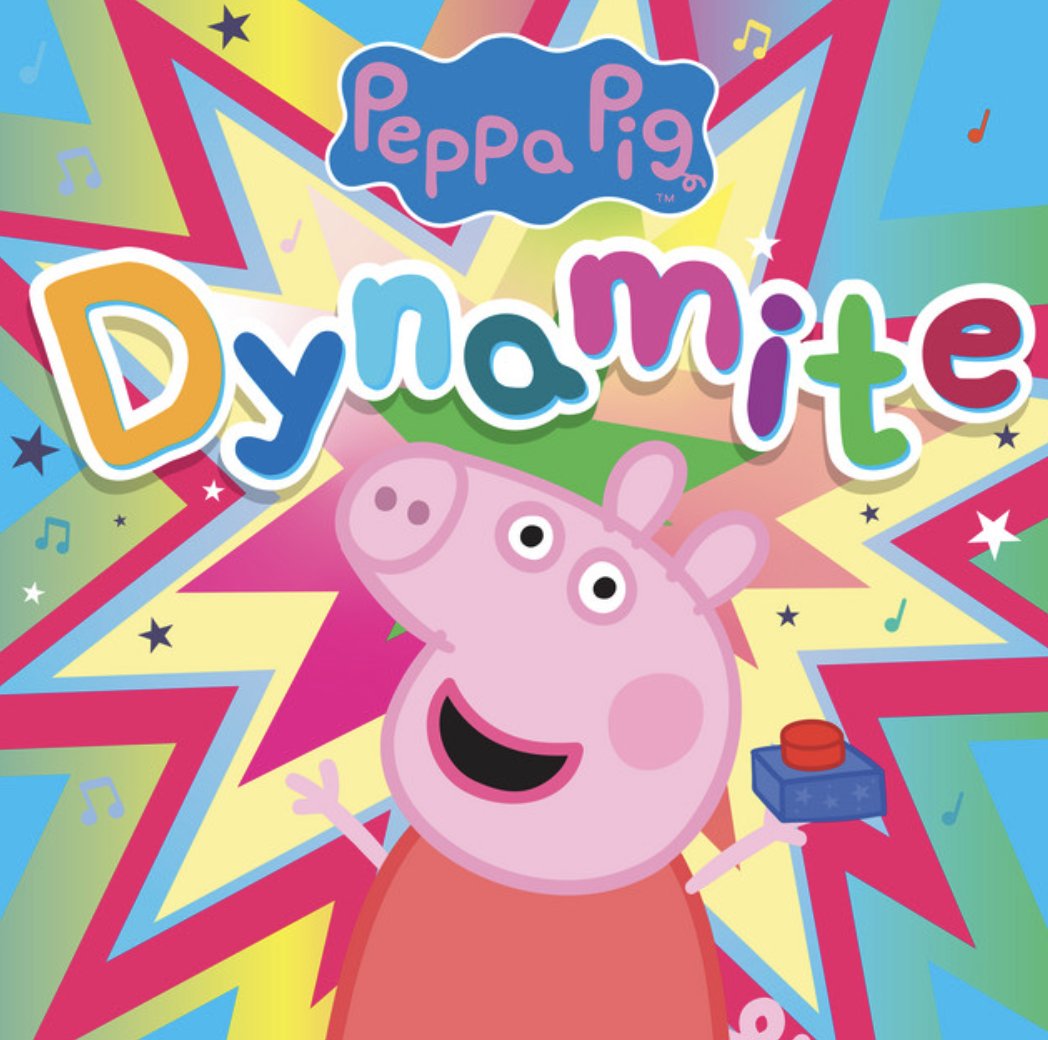 Dynamite by <a href="/BTS_twt/">방탄소년단</a> - Official Peppa Pig Cover 
🖇 youtu.be/b-oUd5MWTts?fe…
🖇open.spotify.com/album/14tHr6eT…