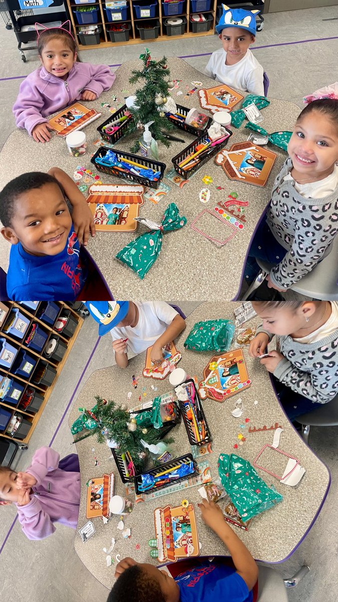 Ms_MartinezPreK's tweet photo. Some of the treats our Gingerbread Man brought!
#PISDPK #PomeroyES https://t.co/PyRJANdb4y