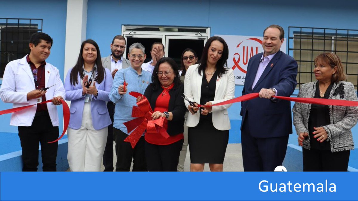 En #Guatemala, nos unimos al <a href="/MinSaludGuate/">Ministerio de Salud Pública</a> y <a href="/usembassyguate/">US Embassy Guatemala</a> en la inauguración de la nueva Unidad de Atención Integral de #VIH en Salamá, que viene a ampliar el acceso al tratamiento que salva vidas. <a href="/PEPFAR/">PEPFAR</a> #WAD2024