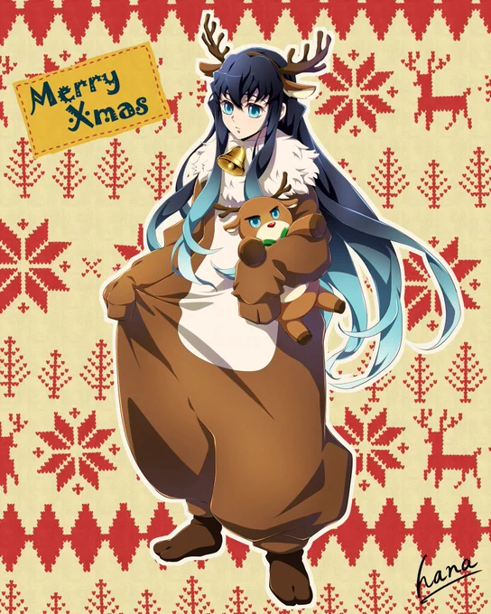 クリスマス衣装では
このトナカイコス🈚️くんが
可愛くていちばん好きかも…🩵

2020年の衣装のやつです🦌

(以前描いたモノクロイラストを元にリメイクです♪) 