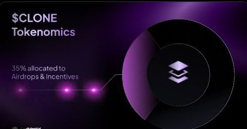 $CLONE Airdrop Campaign will End on this December. 

Earn more Miles before End 
<a href="/ConfidentialLyr/">Confidential Layer</a> 35% Allocated to Airdrop &amp; Incentives 

Reply for more Boost Miles