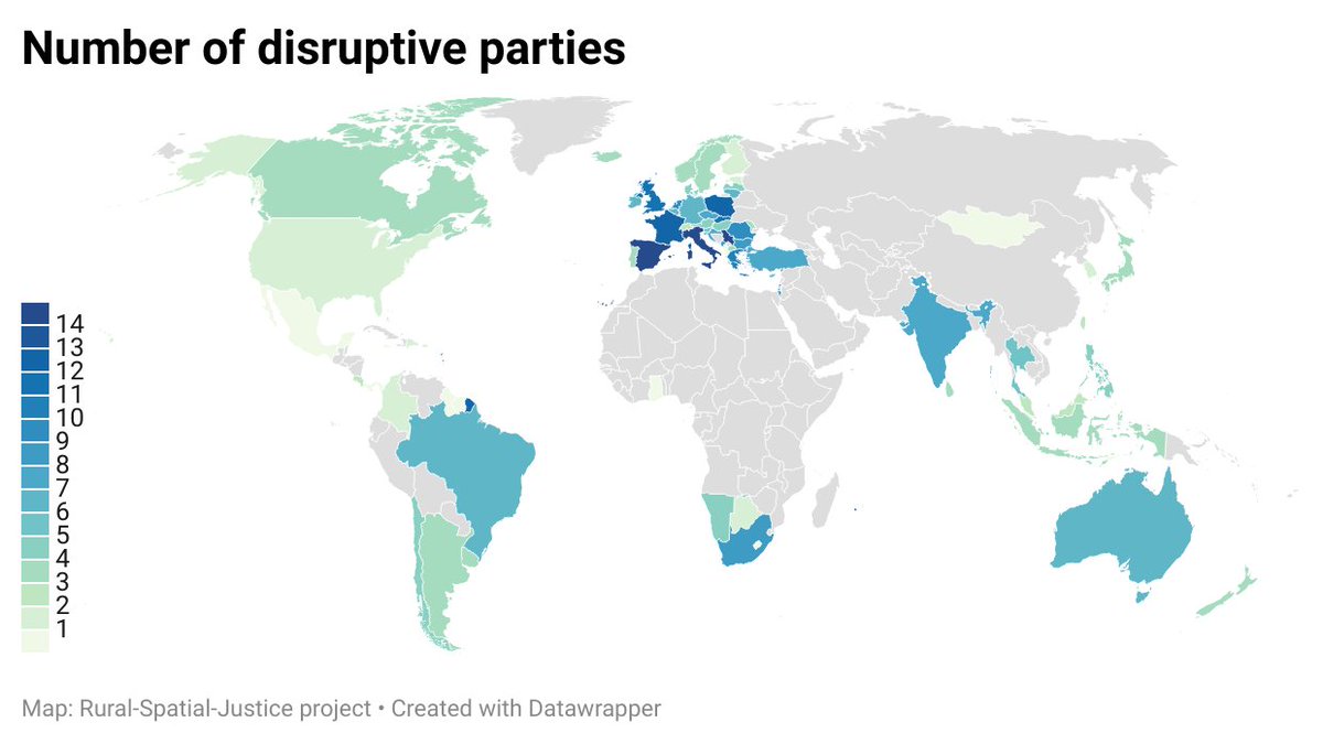 What are Disruptive Politics? In our 2nd Substack post we discuss our definition of disruptive politics and list the 314 disruptive political parties we've identified globally (&amp; which will be the focus of our research). open.substack.com/pub/ruralspati…