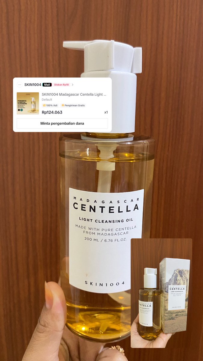 WTS CLEANSING OIL SKIN1004

preloved 
pernah ku pakai 3x
tapi ternyata gak cocok di aku😔👎

jatim
90k
(85.500 after vc shpee video)
dm aja kalau minat atau langsung co

id.shp.ee/nd7j6gh?smtt=0…

t. wts preloved cleansing oil skin1004
#zonauang #zonajajan