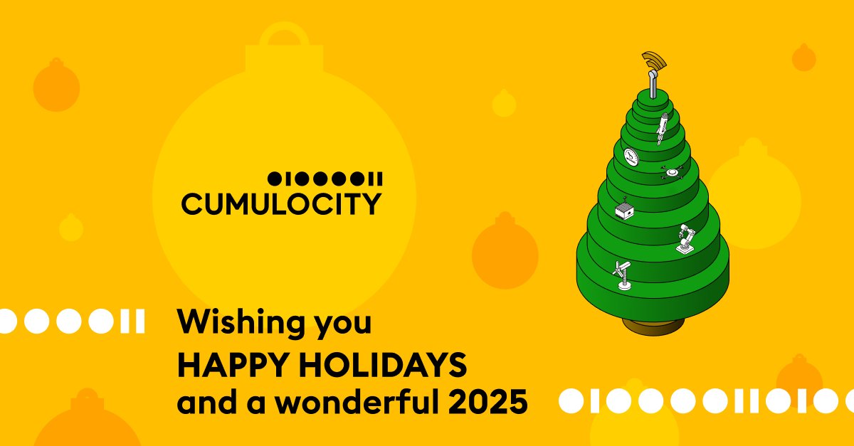 Cumulocity's tweet photo. 🎄✨Happy Holidays &amp; Best Wishes for 2025!✨🎄

Thank you to our customers/partners for an amazing 2024,including the launch of the new Cumulocity brand.We’re excited to innovate &amp; grow with you in 2025!

Wishing you happy holidays!🎉

#HappyHolidays #NewCumulocity #IoTInnovation https://t.co/s9dqGeO4Nl