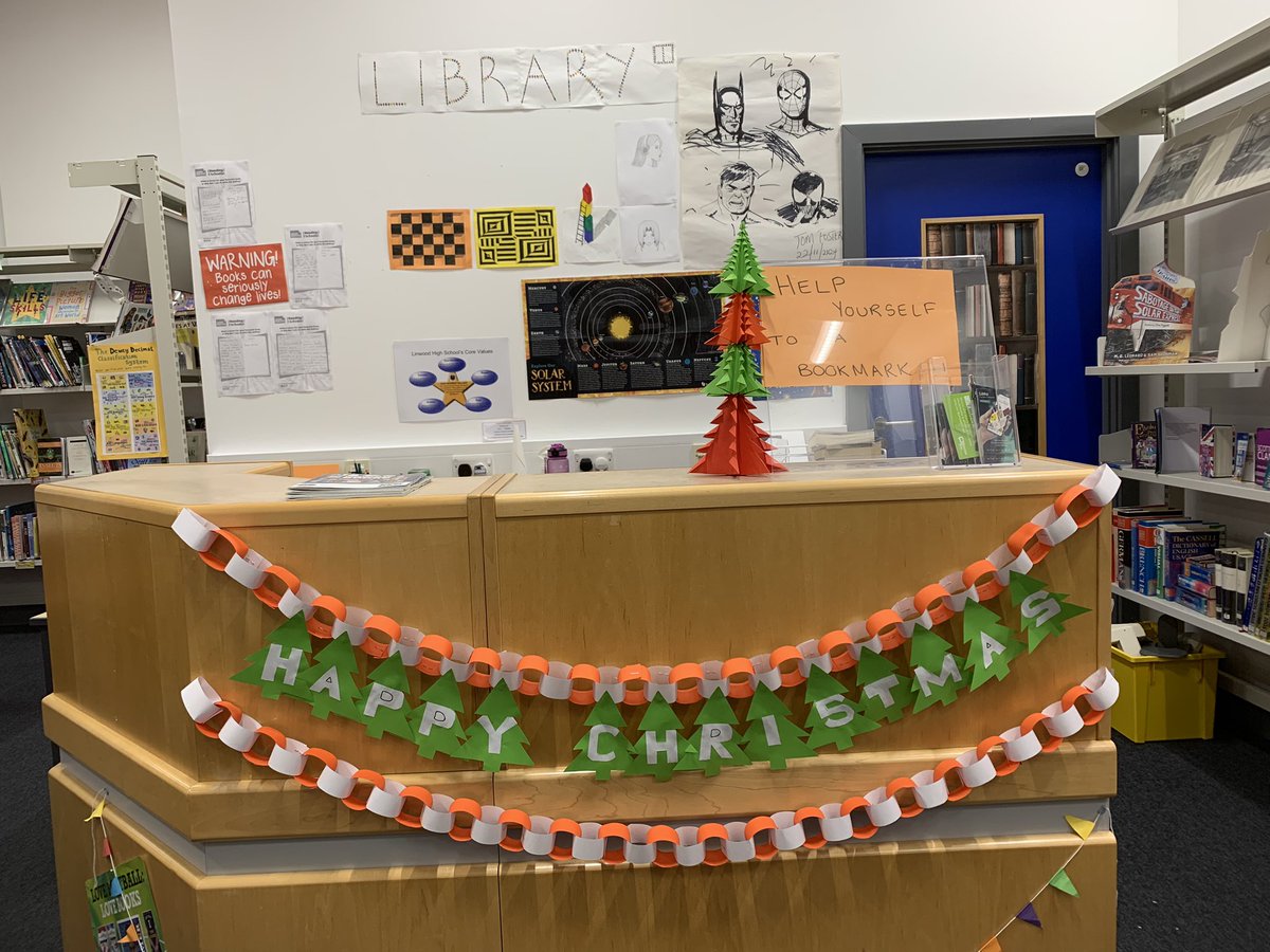 Linwood High School Library tweet media