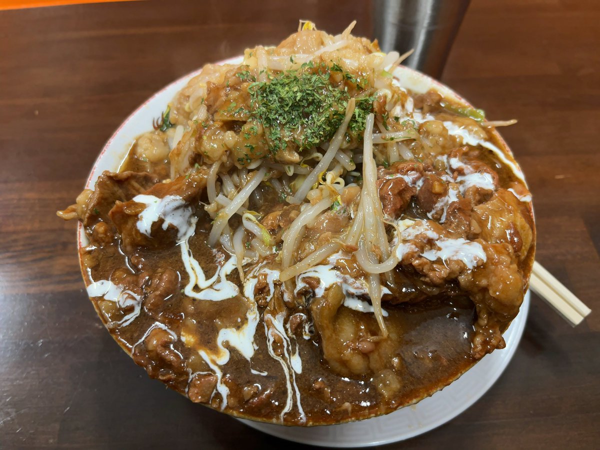 mstnosix's tweet image. らーめん漢道さんにお邪魔しました

常陸牛すじプルトロビーフシチューをオーダー！めちゃ美味かった☺️
なんと今年は今日がビーフシチュー最終日とのこと
もっと早くに知りたかった
来年はもっと早めに来るぞ！

#らーめん漢道　#常陸牛すじプルトロビーフシチュー