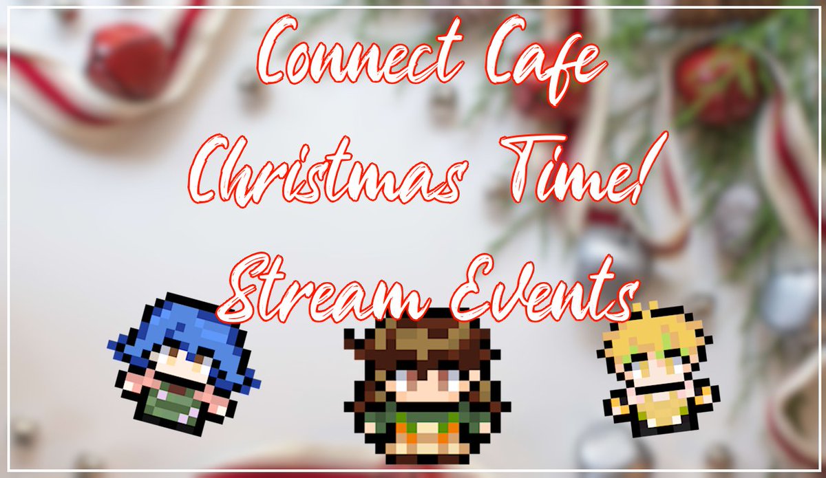 CSquaredVT's tweet photo. ARE YOU READY?

CONNECT CAFE BRINGS CHRISTMAS TIME!
STARTING THIS NIGHT!!! (12/20)
19:00
https://t.co/LPheQxvzNL
Featuring @HPineapple13 @corn_maru @Iamraindawnfall and surprises!!!

#csquaredvt #vtuber #phvtuber #vstreamer #envtuber #Christmas https://t.co/V6TWpWFbV8