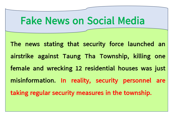 NangHwanAye's tweet photo. Due to some inaccurate news from certain media, it’s important to verify and trust carefully. #FactCheck #VerifyBeforeTrusting #MediaLiteracy https://t.co/RyRGeXTcay