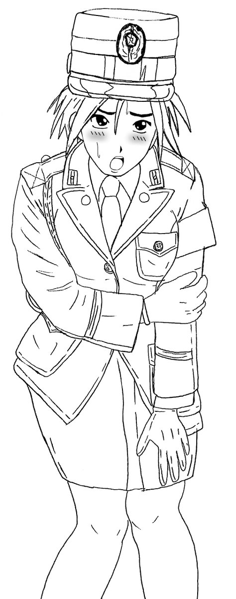 婦警カンナ「あ……あたいにはスカートは無理だよ……///
ワッペン(出動服)じゃないと落ち着かないよ」

婦警さくら「カンナさんも似合ってますよ(制服 パツンパツンだけど)」

婦警カンナ「そ…そうかい?///」 