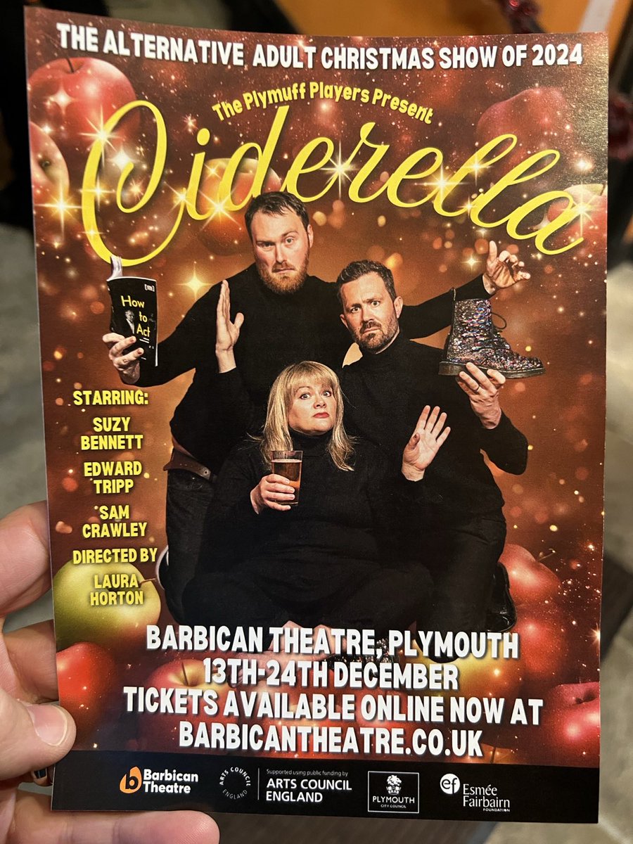 Luke Pollard MP (@lukepollard) on Twitter photo I thoroughly enjoyed watching Ciderella at the <a href="/BarbicanTheatre/">Barbican Theatre, Plymouth</a> . It's a hilarious take on an old classic, if you have the time catch it before Christmas! I thoroughly enjoyed watching Ciderella at the <a href="/BarbicanTheatre/">Barbican Theatre, Plymouth</a> . It's a hilarious take on an old classic, if you have the time catch it before Christmas!