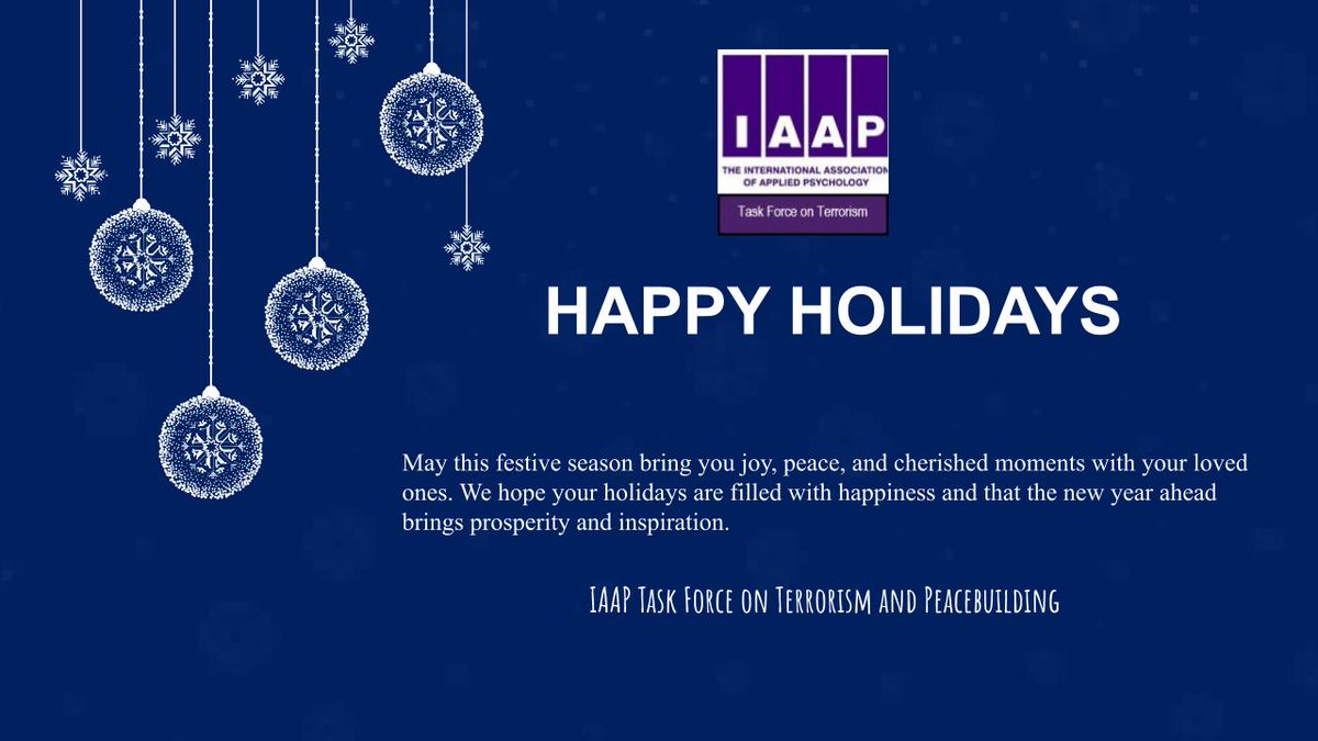 IAAP_TF_Terrorism&Peacebuilding tweet media
