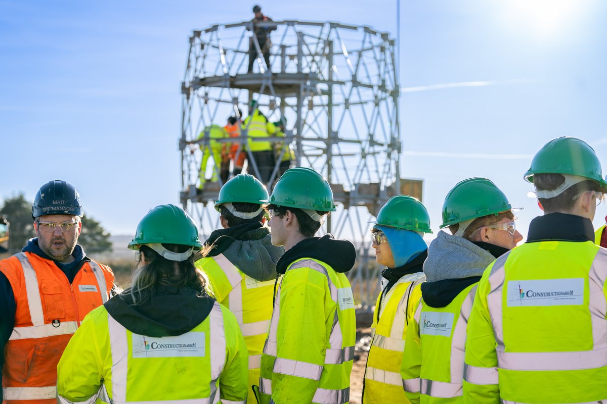 🏗️ At the end of November, students from Suffolk schools came together at Constructionarium in North Norfolk to take on an exciting challenge: constructing a model of The Gherkin!

The hands-on experience gave the Engineering Foundation students the chance to manage every stage