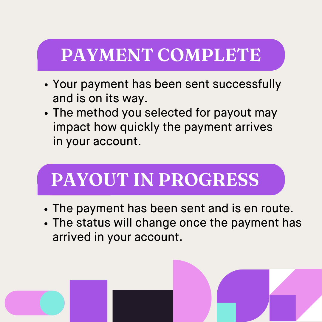 crowdgenbyappen's tweet photo. 💳 Payment statuses made simple!
Not sure what each payment status means on CrowdGen?
Swipe through this guide to learn what each status tells you.
#CrowdGenCommunity #PaymentGuide #WorkAnywhere #AICommunity #CrowdGen #Appen https://t.co/FpfhpFNr4W