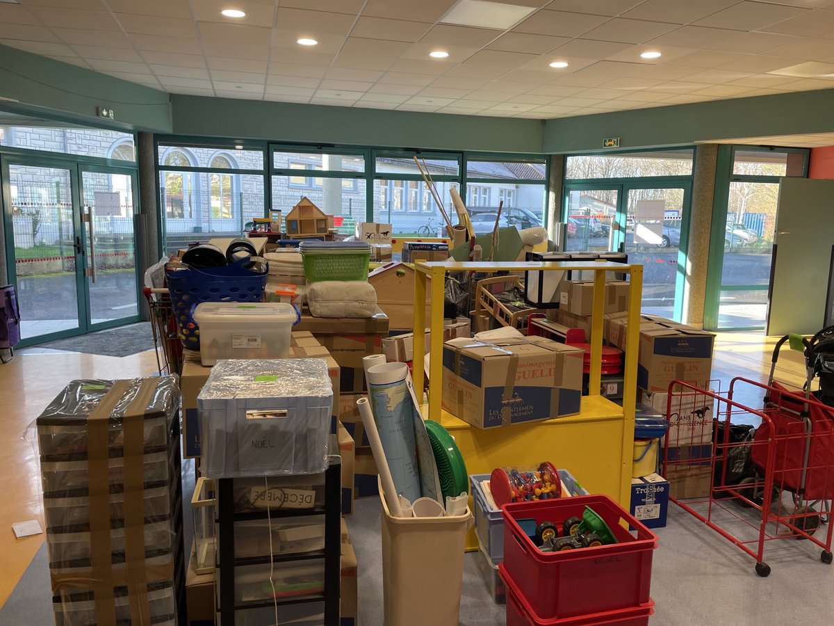 La classe se vide…