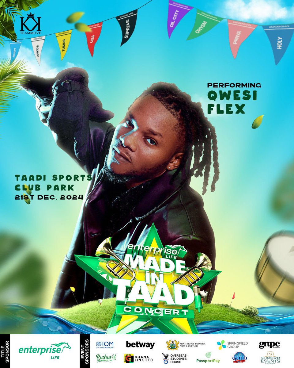 QwesiFlexMusic's tweet photo. Itโs action time
The Son Of The West is coming through #MadeInTadiConcert tomorrow with @KinaataGh
๐ฅ๐ฅ๐ฅ๐ฅ๐ฅ
Donโt miss out
#JunglesAndBeaches https://t.co/YqTFiXJ8i2