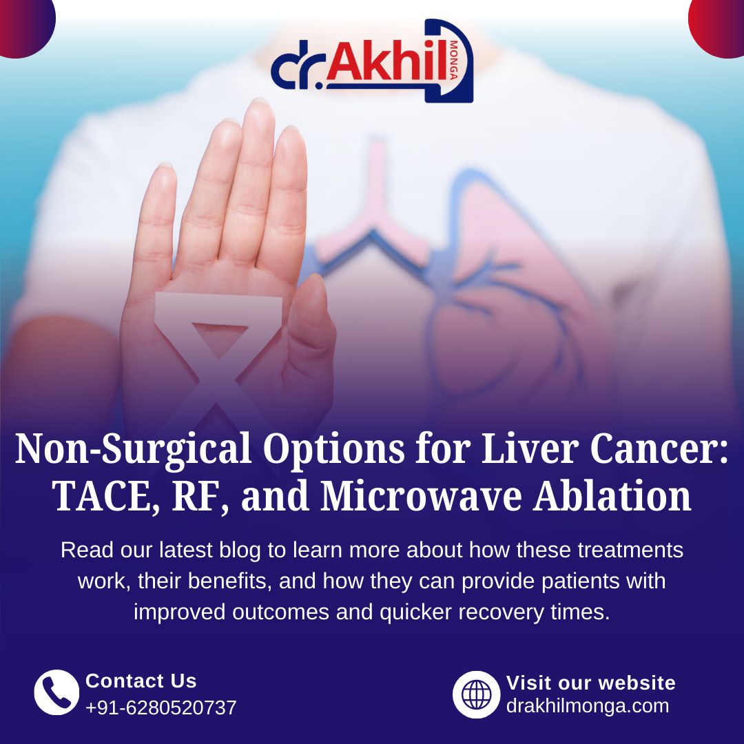 akhilmonga's tweet photo. Fight liver cancer with advanced treatments like TACE, RF, and Microwave Ablation! 🌟 Discover faster recovery and better outcomes. 💪

👉 More info: https://t.co/8o7u6svk7x
📞 Contact: +91-6280520737

#LiverCancerTreatment #NonSurgicalOptions #CancerCare #TACE #MicrowaveAblation https://t.co/hG5jQIcCvP