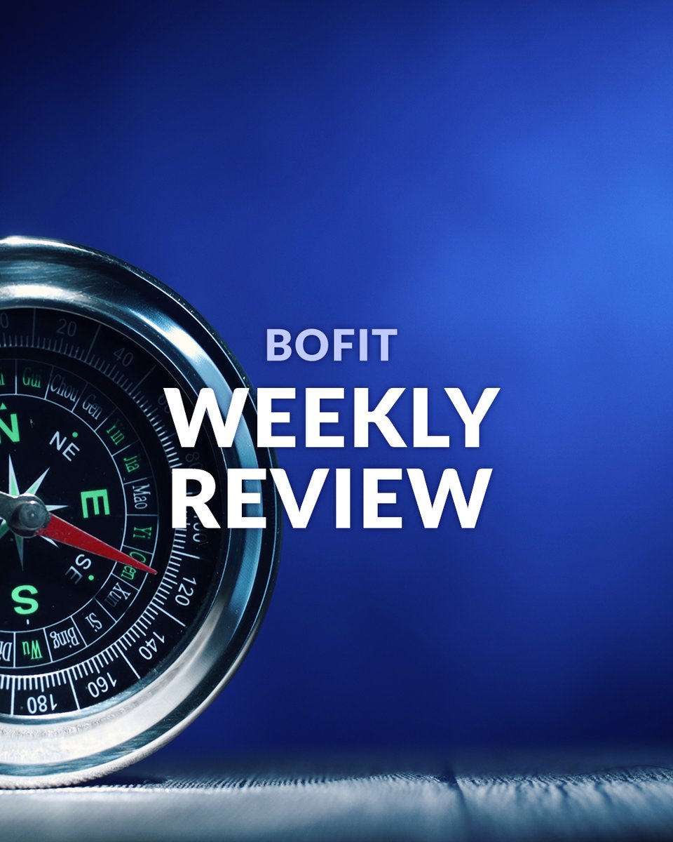 BOFITresearch's tweet photo. BOFIT Weekly Review 51-52/2024 Russia:
- Russia’s economic slowdown continues
Read more 👉https://t.co/wOyqIBwLpU
#Russia #economy #BOFITWeeklyReview https://t.co/HtYoplt0Qh