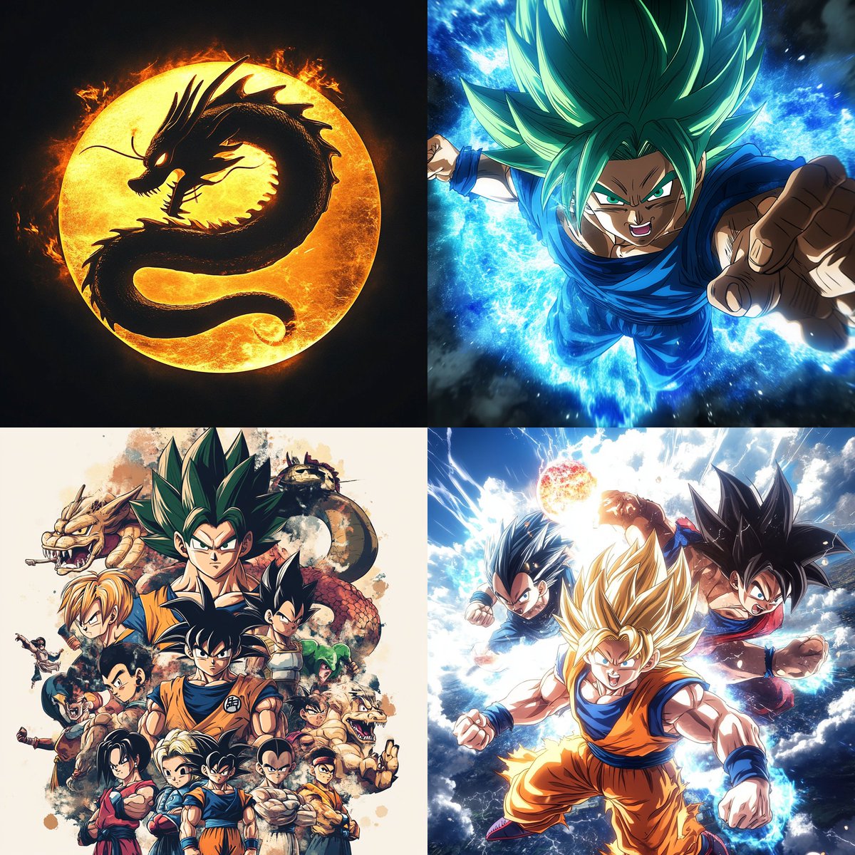 #DragonBall turns 40 today! From the first Kamehameha to Super Saiyan transformations.🌕🌕
We’ve witnessed a universe expand beyond imagination. What’s your favorite moment from the saga? 🐉🌌 #DragonBall40th #DBZ #Anime #DragonBallSuper 
Upscaled by: VideoProc Converter AI