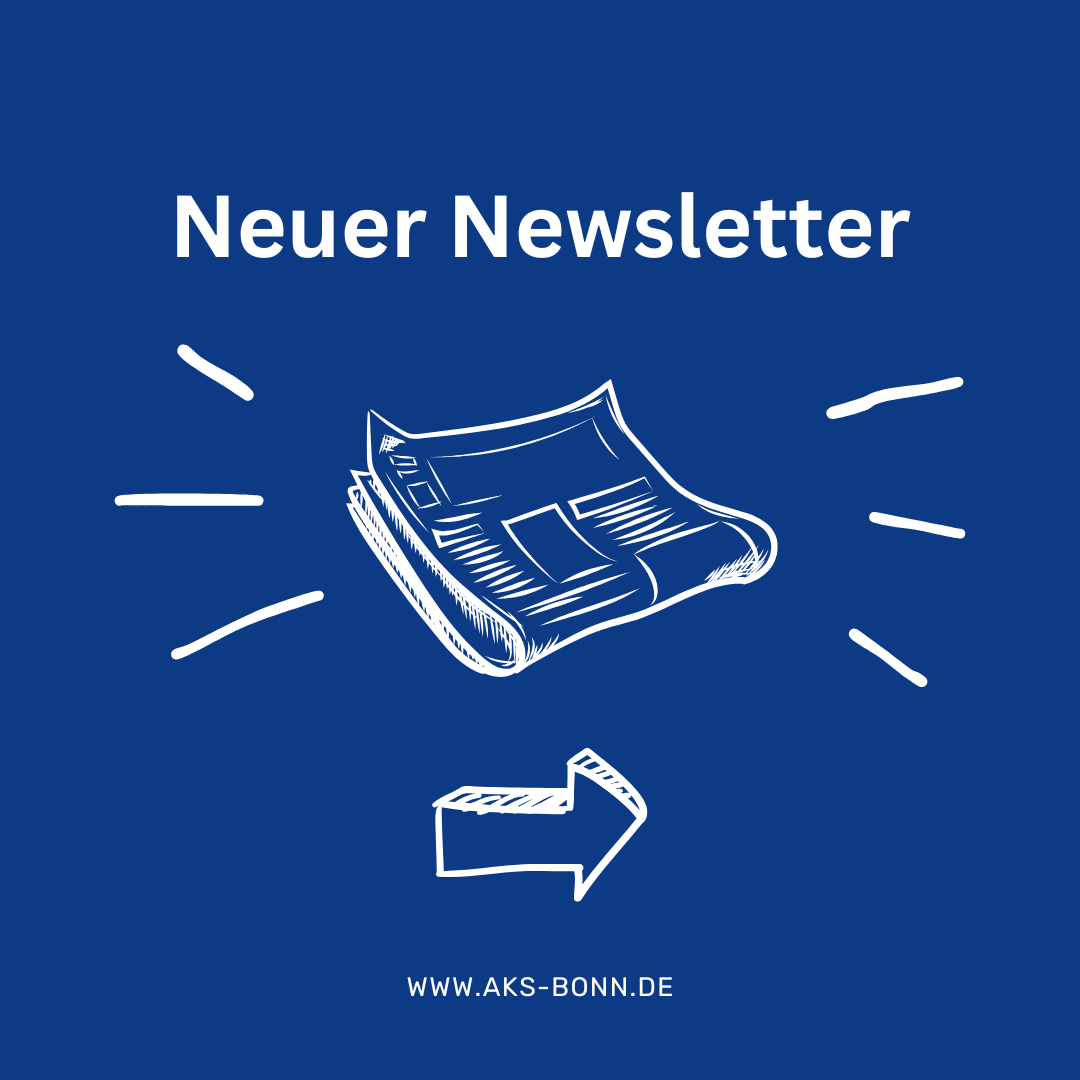 aksbonn's tweet photo. Zum Jahresende gibt es einen aktuellen Newsletter von uns. Viel Spaß beim Lesen! 💙 https://t.co/1biSDGjRdw