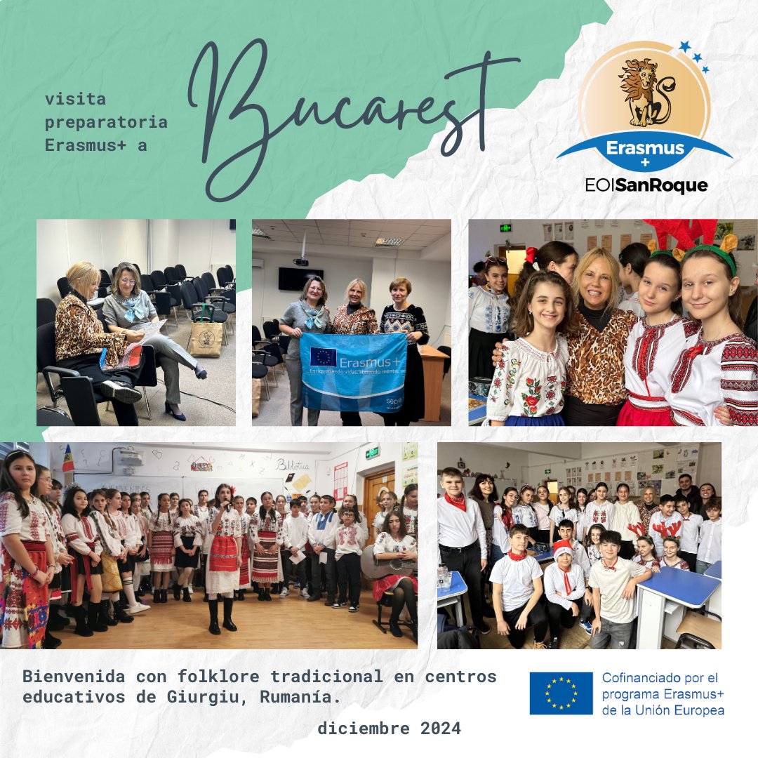 Tercera visita preparatoria del Proyecto de Acreditación Erasmus+ de nuestra directora Marián Díaz para la movilidad con alumnado a Rumanía en mayo 2025. ¡Lee la noticia en nuestra web!
#erasmus+ #erasmus+eoisanroque #movilidaderasmus #erasmus+bucarest <a href="/sepiegob/">SEPIE</a>