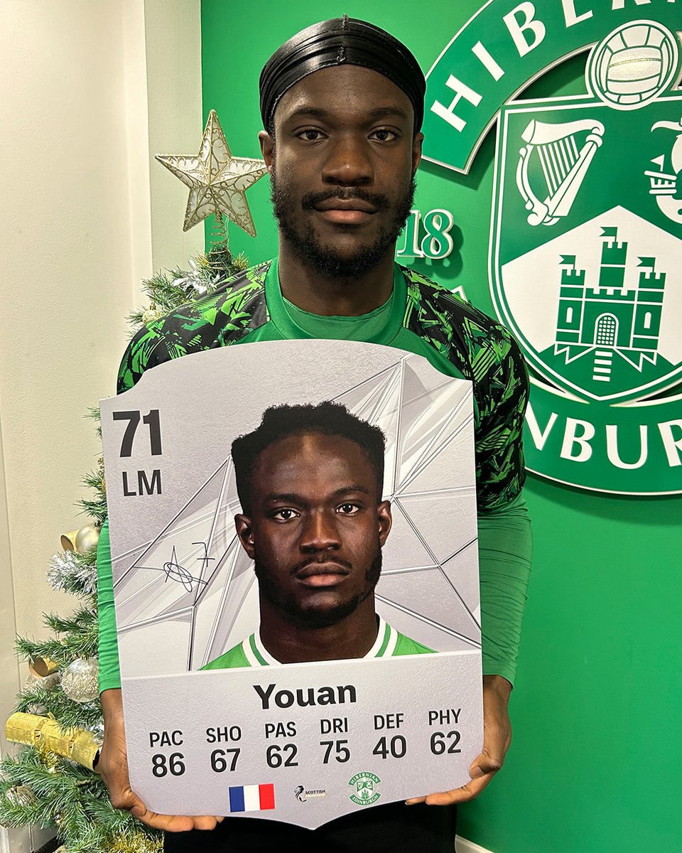 HibernianFC's tweet image. 🚨 WIN! 🚨

Retweet and follow @HibernianFC for a chance to win Elie or Joe's signed EAFC card! 🛡️✍️

We'll contact the winners before Christmas!