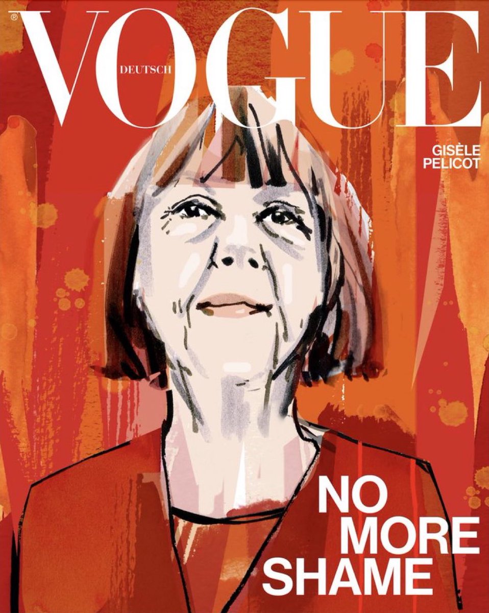 PossibileIt's tweet photo. Niente più vergogna. 

All’indomani delle 51 condanne emesse per gli abusatori di Gisèle Pelicot, Vogue Germania le dedicata la copertina. https://t.co/5tcj5AQB1x