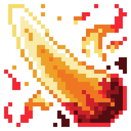 今日のドット絵
ドロップ品
赤鬼の角
鬼神の角 