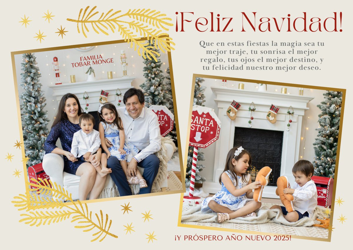 PostreOriginal's tweet image. Mi familia vendrá a #Chile a pasar las Navidades! Qué emoción podernos juntar de nuevo todos para seguir creando momentos que valgan la pena

Espero de todo corazón que tengáis una Feliz Navidad y año 2025 lleno de paz y bienes para los tuyos

#Navidad2024 #navidadparati #España