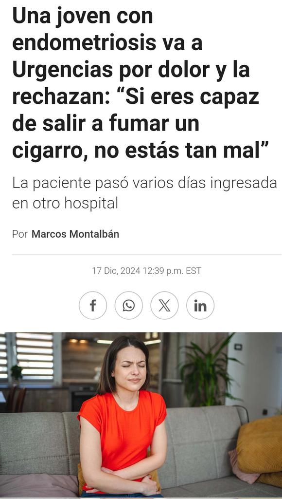 luciagallego (@lucia_acineto) on Twitter photo El dolor en las mujeres, descrédito y manipulación. Cómo diría Carme Valls "violencia consentida" El dolor en las mujeres, descrédito y manipulación. Cómo diría Carme Valls "violencia consentida"