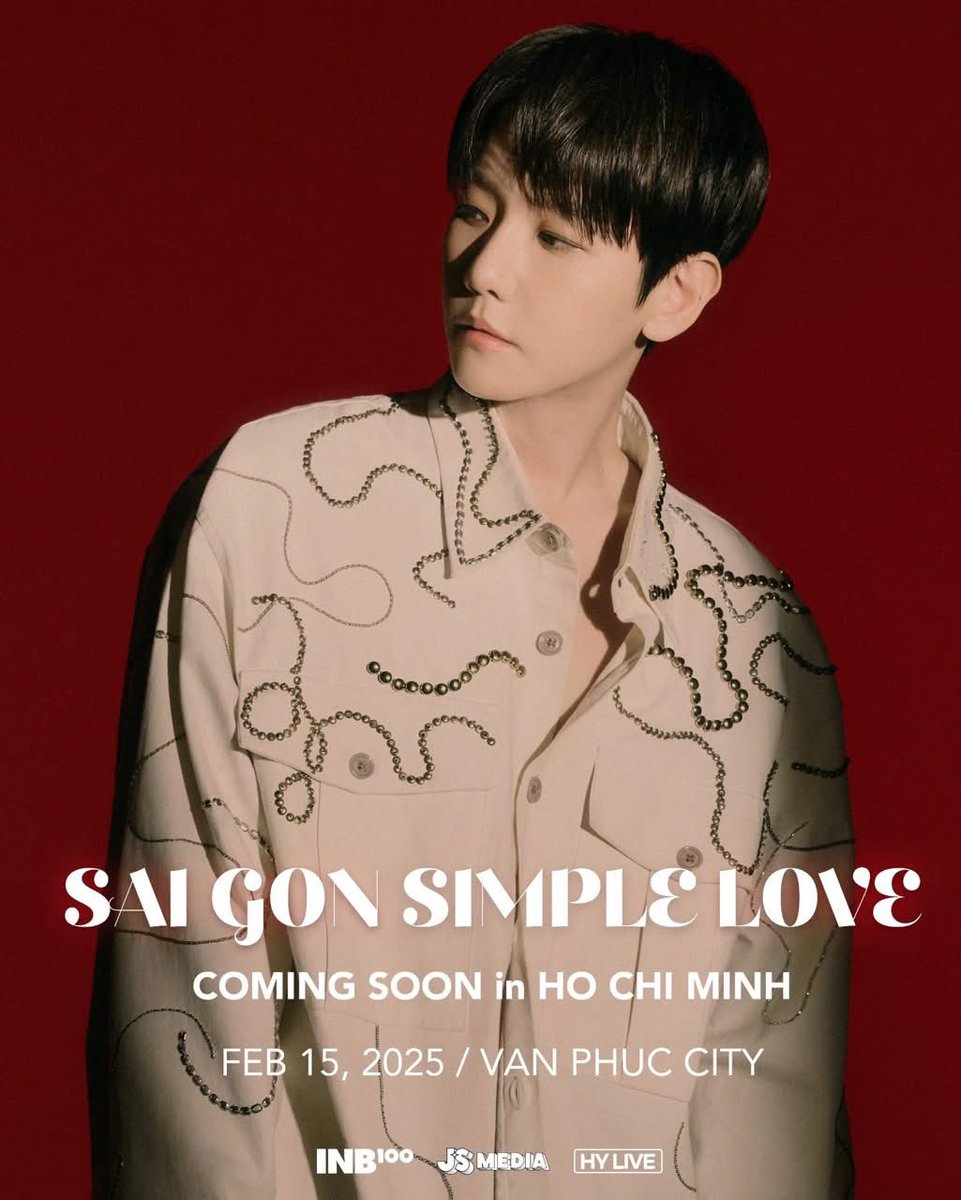 TicketShowVN's tweet photo. SAIGON SIMPLE LOVE 2025 - LINEUP

📅 Time: 18h00 ngày 15/2/2025
📍 Location: Van Phuc City - Ho Chi Minh City
🎫 Deadline: 20 Dec, 2024

Dm us now! 

#SAIGONSIMPLELOVE2025 #SAIGONSIMPLELOVE #DENDEYEU #BAEKHYUN #EXO #EXOL #BANGYEDAM https://t.co/FdkhLRWrA8