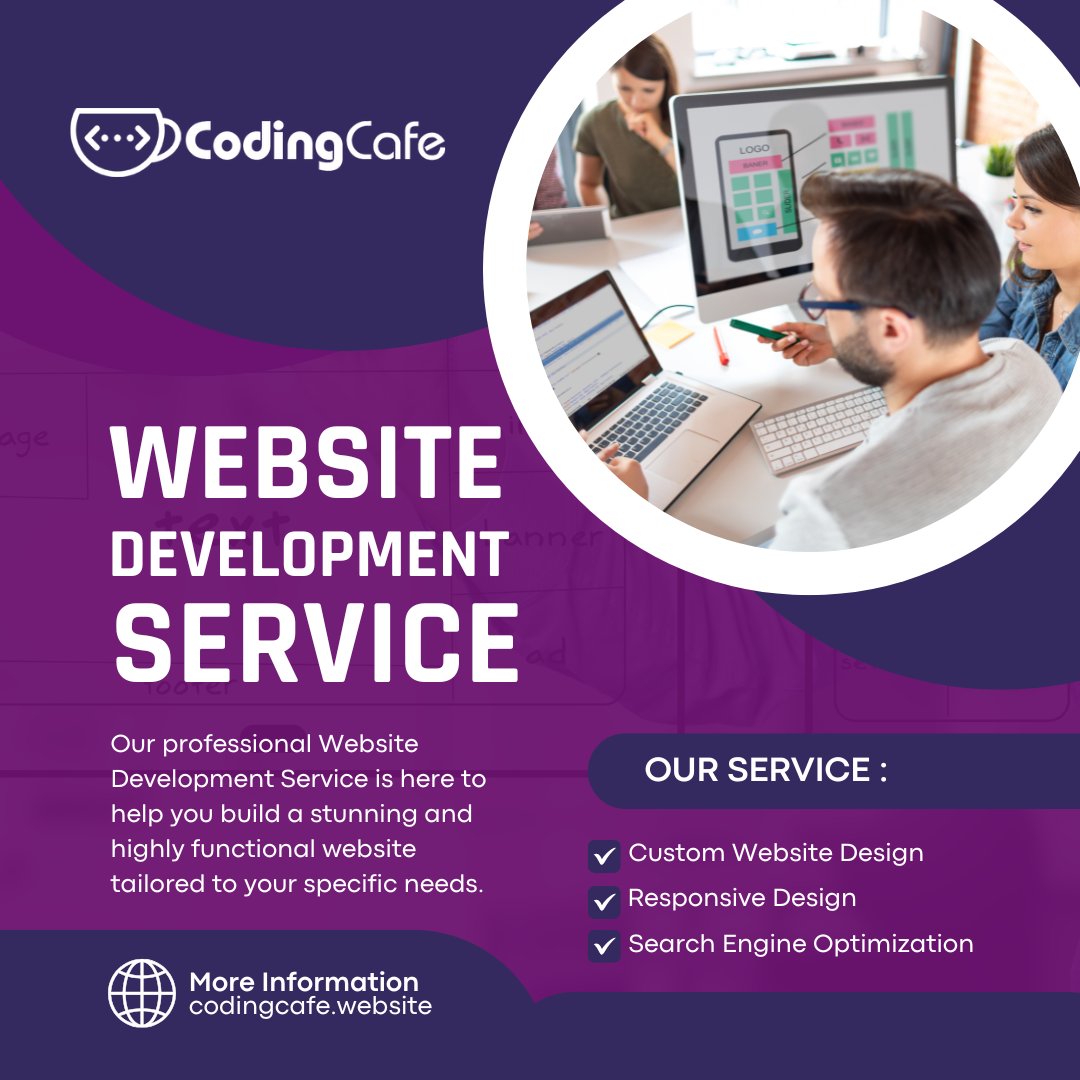 teamcoding70419's tweet image. 🚀 Boost Your Business with Website Development Service by Coding Cafe 🌐
codingcafe.website/crm-management…
Your website is your brand’s digital identity! 💻🌟
#WebsiteDevelopmentService #CodingCafe #WebDesign #BusinessGrowth #OnlinePresence #TechSolutions #DigitalSuccess #WebsiteDesign