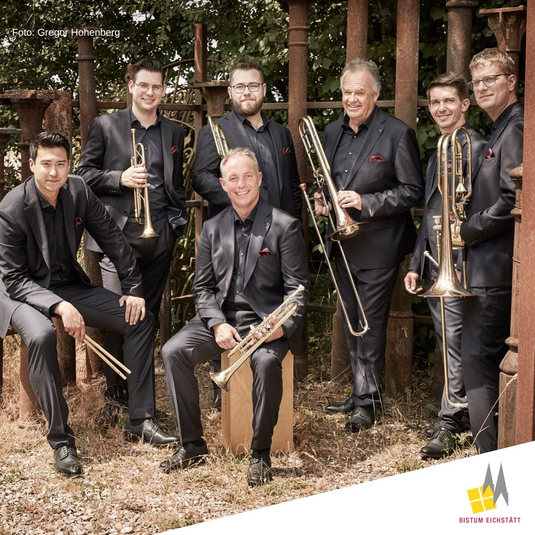 #Neujahrskonzert „Sechs x Brass“ am 19. Januar im #Eichstätter #Dom mit Domorganist Martin Bernreuther und dem Blechbläsersexett #EnsembleClassique aus #BadWörishofen – #Karten ab sofort im #Vorverkauf bistum.org/3mw