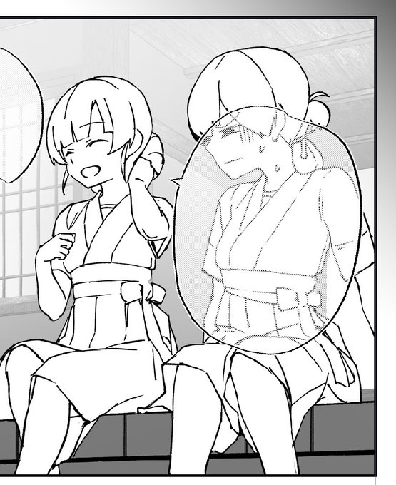 残念ながらセリフで隠れる
春日丸の貴重な変顔 