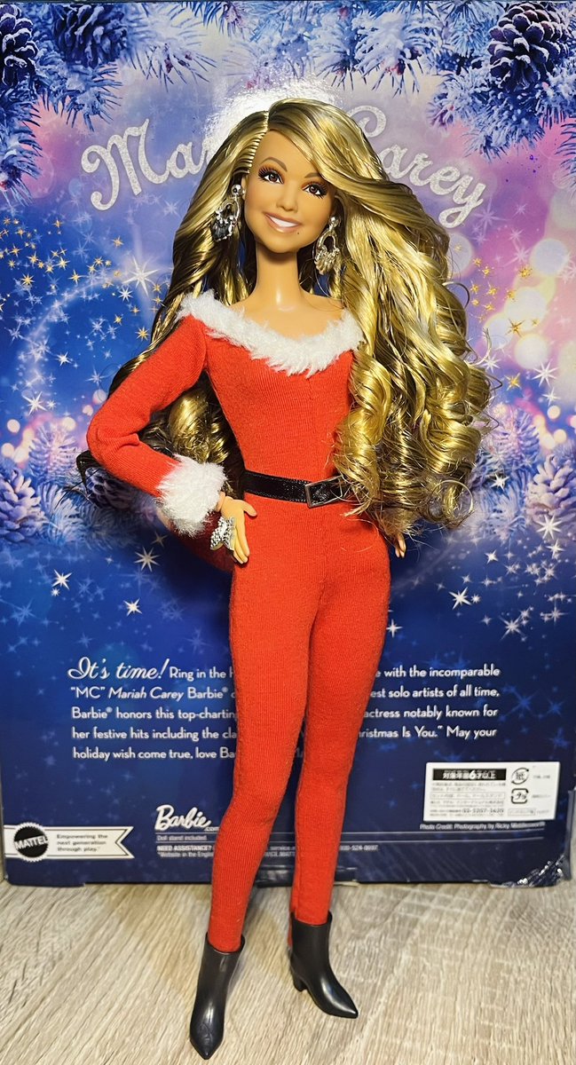 MeIamIanTimothy's tweet photo. My custom @MariahCarey @Barbie doll in santa suit is here!! πππ
@mariahcarey
@angeldreamzcometrue @barbie @mattel #mariahcarey #mariahcareydoll #lambs #lambily #l4l #thebutterflyreturns https://t.co/9BwI1JZNC5