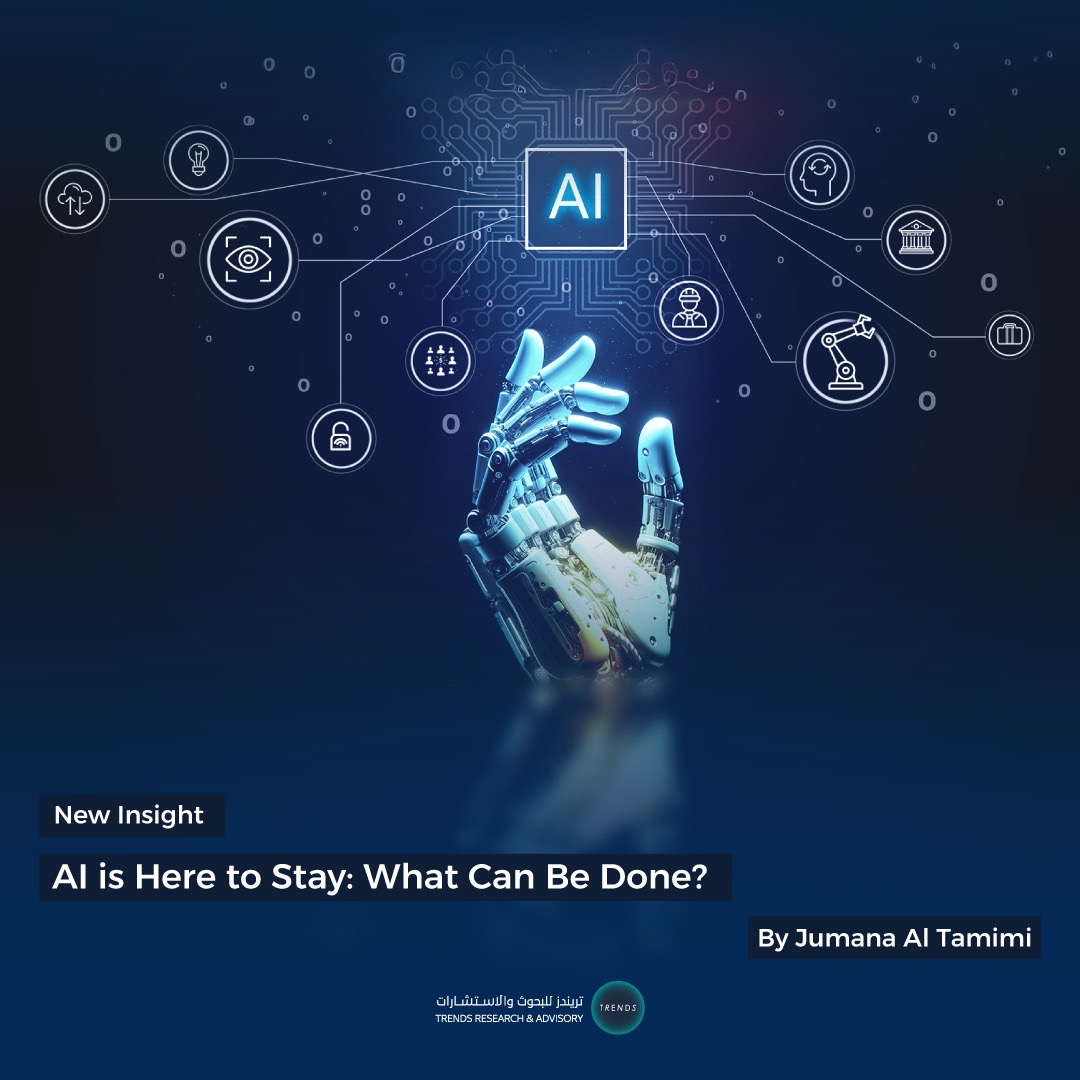 TrendsRA's tweet photo. TRENDS has published a new insight entitled “AI is Here to Stay: What Can Be Done?” by Jumana Al Tamimi.
https://t.co/YqdmizlVmR
#TRENDS #ArtificialIntelligence #AI #NewInsight https://t.co/5dHkY750iU