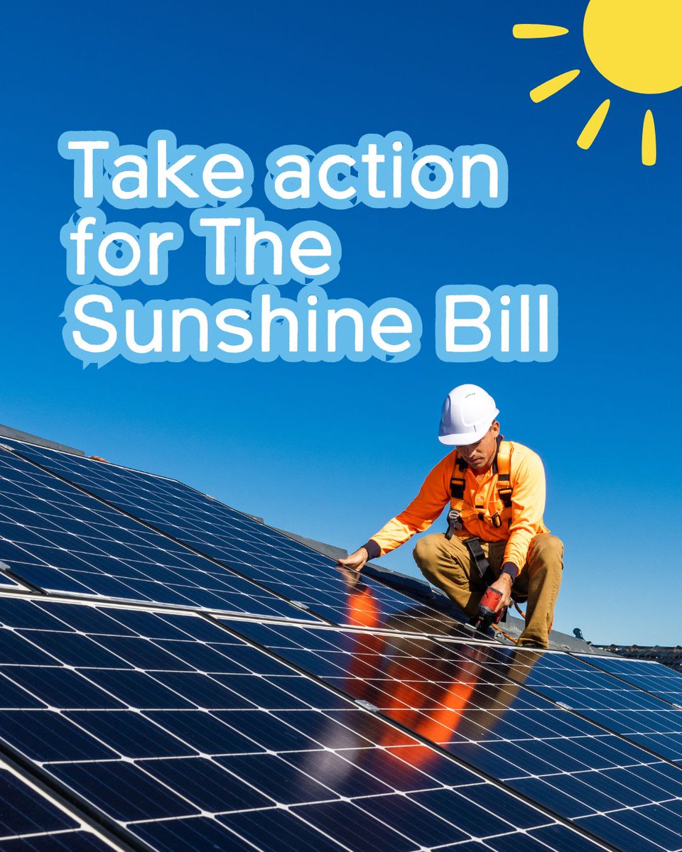 Lower bills, renewable energy, and climate action – that’s what the Sunshine Bill can deliver. 
But it can’t happen unless MPs vote for rooftop solar on 17th Jan.  
Email your MP today and have your say:
takeaction.cpre.org.uk/page/162463/ac…
