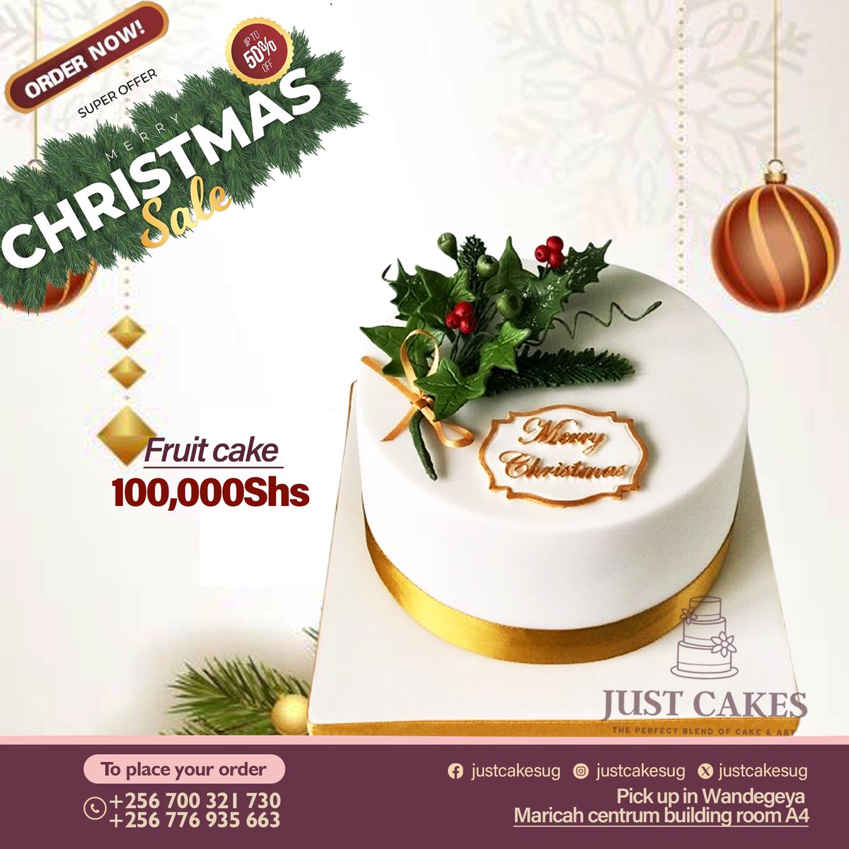 justcakesug's tweet photo. Order now 🎂🎁🎁🎁

WE DELIVER COUNTRYWIDE🚚📦
0700 321 730/0776 935 663☎️
Kisaasi, Kevina Cottages
#justcakesug
#theanointedbakerwoman https://t.co/ElCh5BD1xl