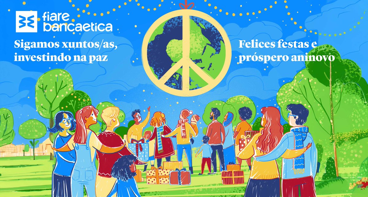 fiareBE's tweet photo. Tras un año difícil, con un genocidio en Palestina, varias guerras que parecen no tener fin y unas desigualdades cada vez mayores seguimos plantando semillas de esperanza fortaleciendo una #EconomíaSocial al servicio de las personas y el planeta.
https://t.co/5QT5eq034c https://t.co/R4HRwOhHk1