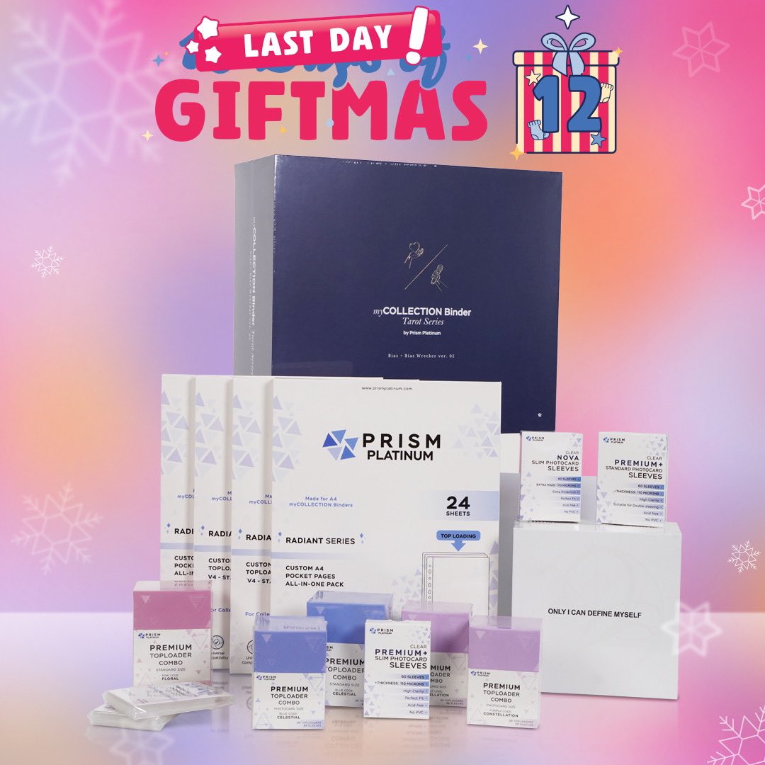 ultbiasofficial's tweet photo. To celebrate the LAST DAY of #12DaysOfGiftmas, today's giveaway is for YOU and A FRIEND 💞 because Christmas isn't just about the presents, it's about sharing the magic with those who make the season brighter 💫
DON’T MISS OUT on our biggest prize yet‼️
https://t.co/zcGk9EolW0 https://t.co/nfjIFvnErb
